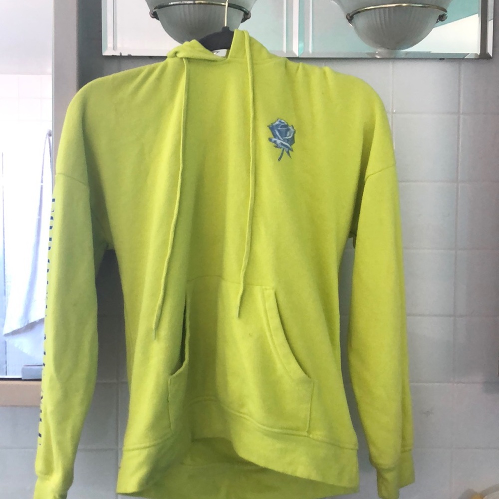 Neon “Forget Me not” Zumiez Sweatshirt